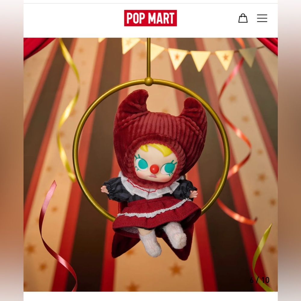 POP MART Authentic Why So Serious Crimson Dancer. New in box - sealed bag